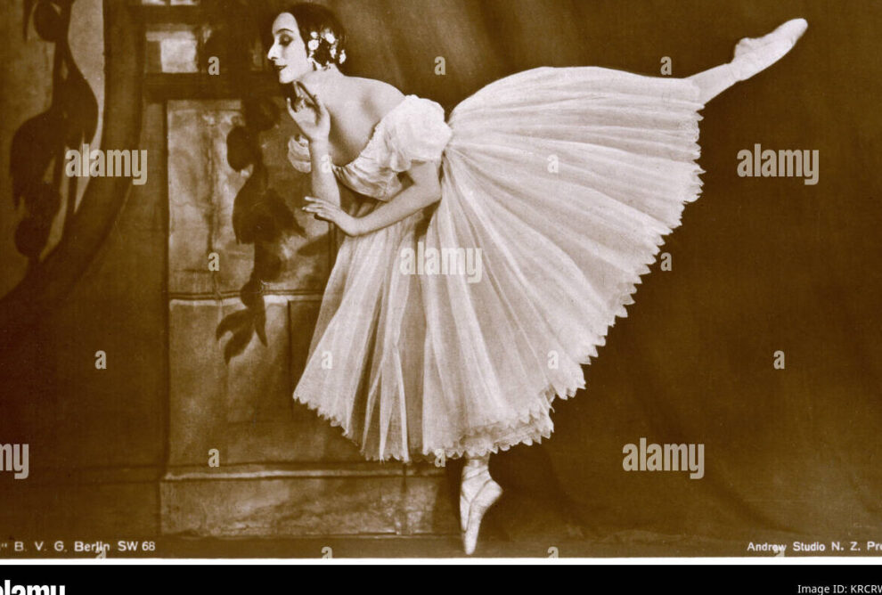 Anna Pavlova, la legendaria bailarina de ballet