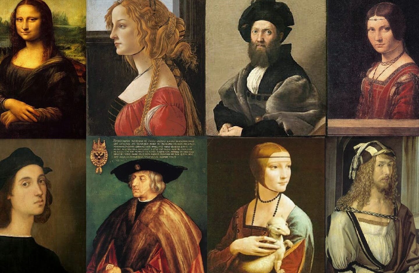 Artistas destacados del Renacimiento en Italia.