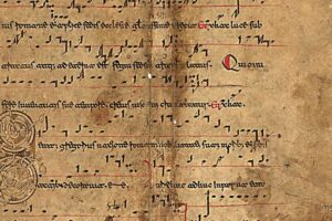 Características del canto gregoriano: una forma musical medieval litúrgica y monofónica.
