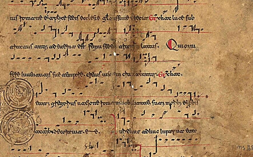 Características del canto gregoriano: una forma musical medieval litúrgica y monofónica.