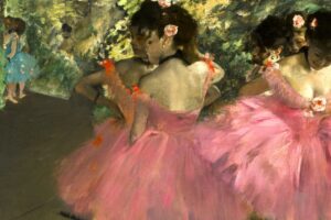 El cuadro de la bailarina famosa: una obra icónica del arte.