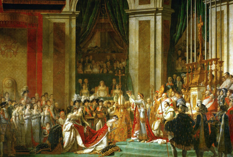 El cuadro de la coronación de Napoleón: una representación icónica de poder y legitimidad imperial