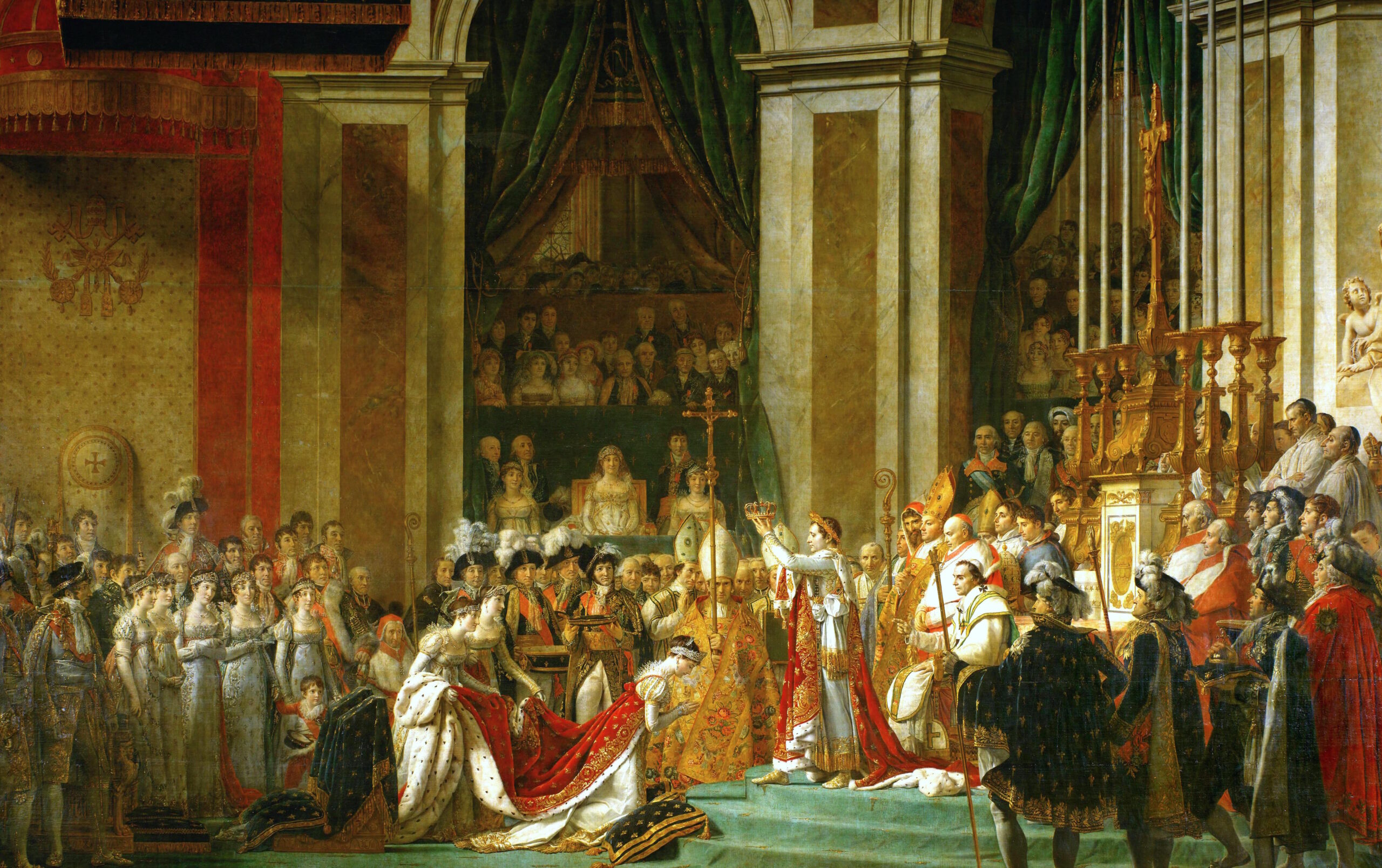 El cuadro de la coronación de Napoleón: una representación icónica de poder y legitimidad imperial