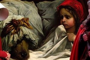 El cuento de Caperucita Roja y el Lobo Feroz: una historia clásica de la literatura infantil.