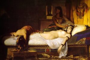 El enigma de la supuesta cara de Cleopatra representada en arte egipcio.