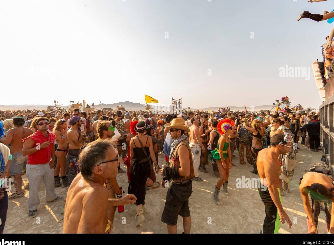 El Festival Nevada Burning Man: Celebración Creativa en el Desierto de Nevada
