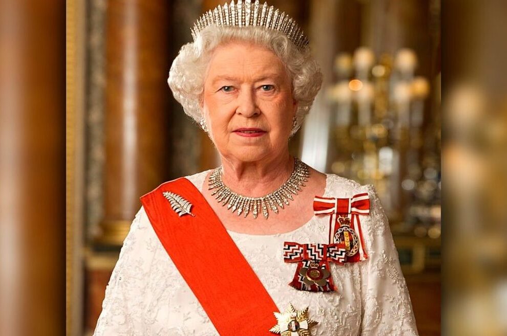 La actual reina de Inglaterra: Elizabeth II.
