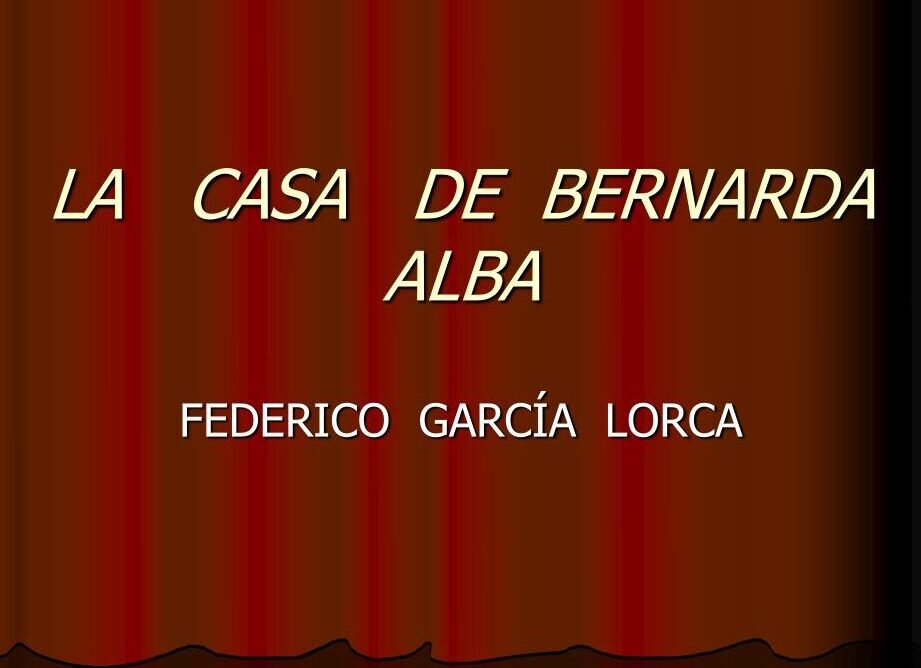 La cronología de la obra La Casa de Bernarda Alba de Federico García Lorca.