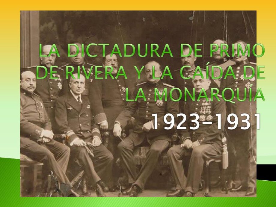 La dictadura de Primo de Rivera: breve resumen de su periodo en España