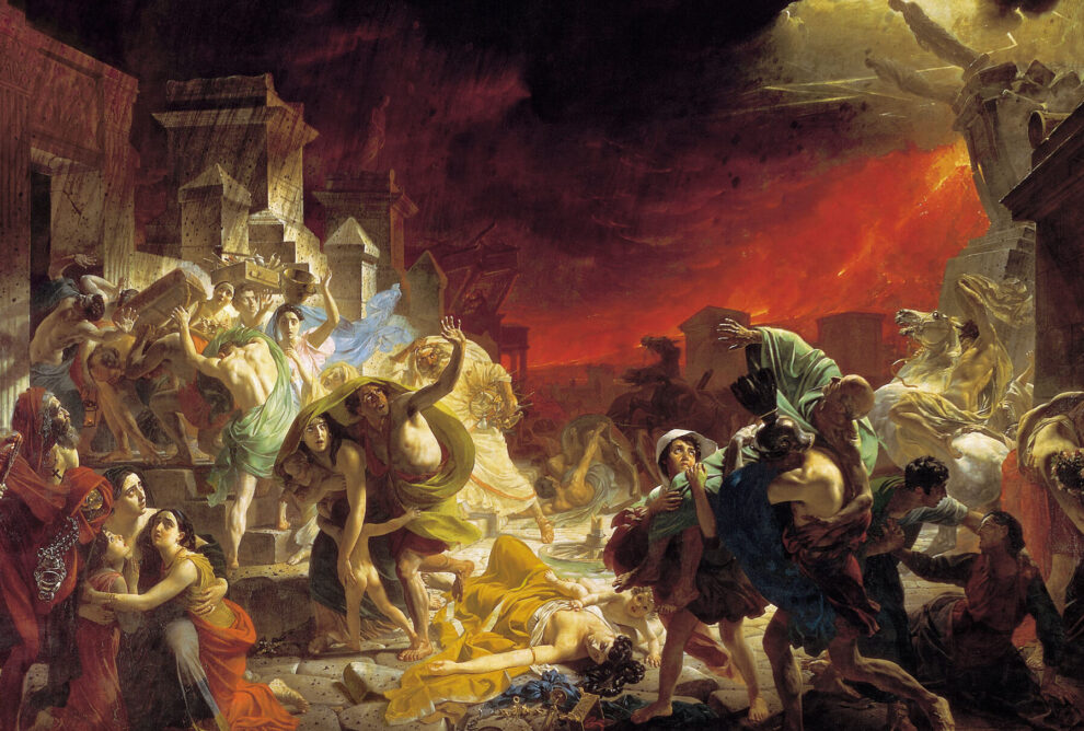 La historia y la tragedia de Pompeya.
