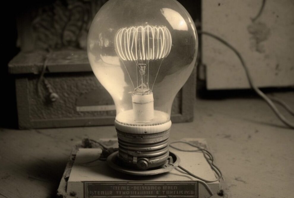 La invención del bombillo: un hito en la historia de la iluminación.