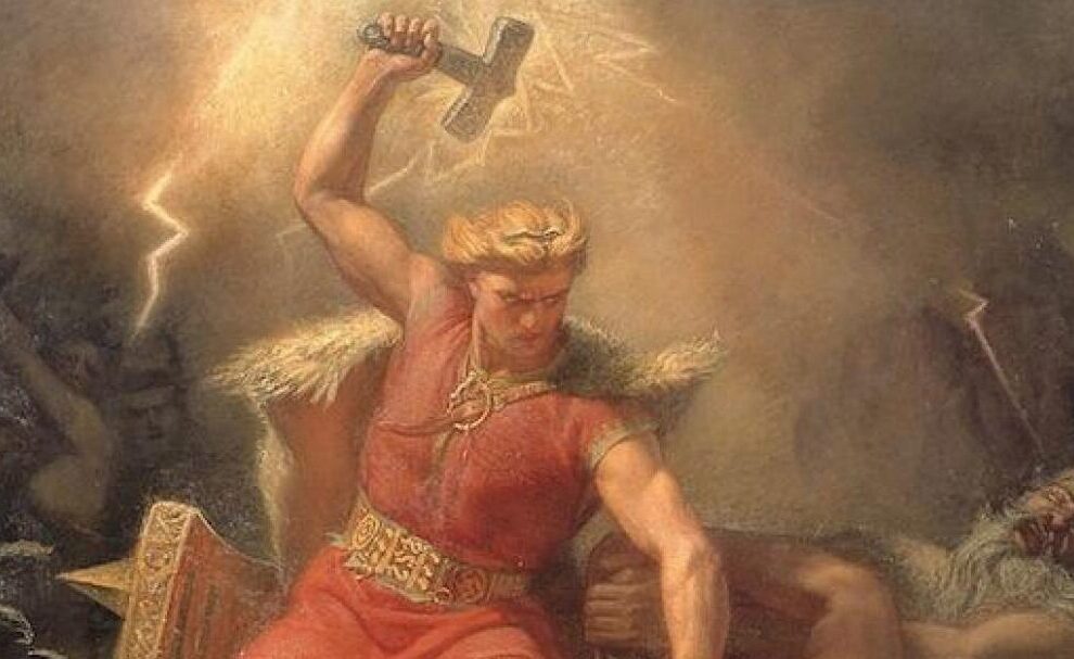 La leyenda de Thor y su poderoso martillo Mjolnir