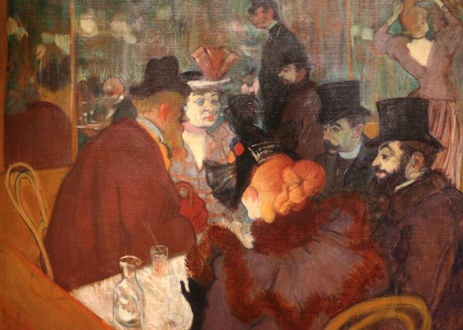 La obra más famosa de Toulouse-Lautrec: Moulin Rouge: La Goulue.