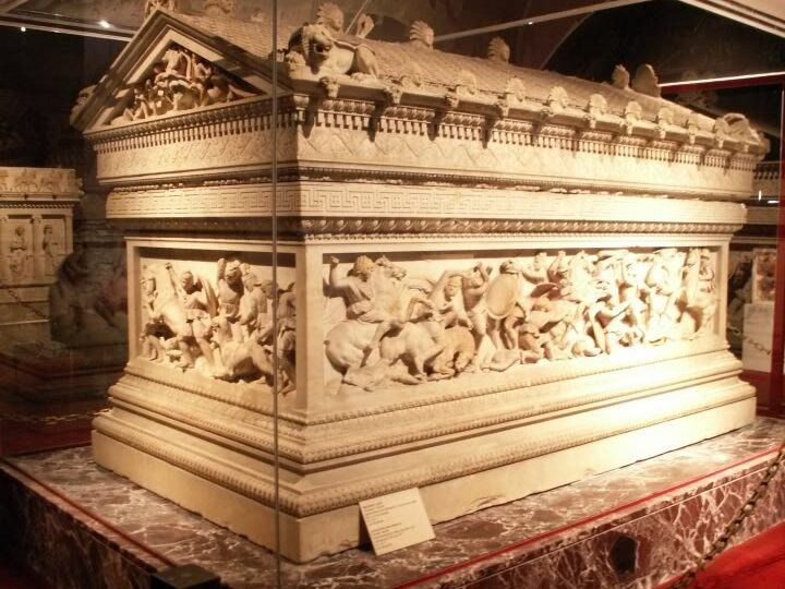 La ubicación del sepulcro de Alejandro Magno
