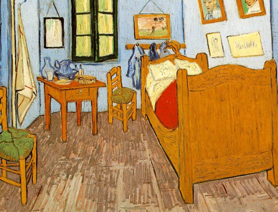 La vida de Vincent van Gogh en Arlés y Auvers-sur-Oise.