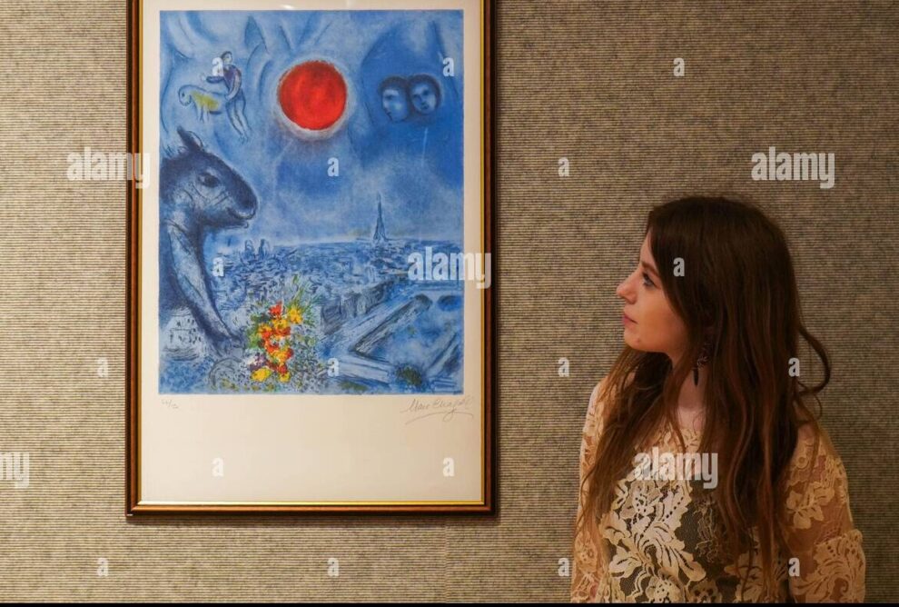 Las Pinturas de Marc Chagall: Expresión artística y simbolismo surrealista