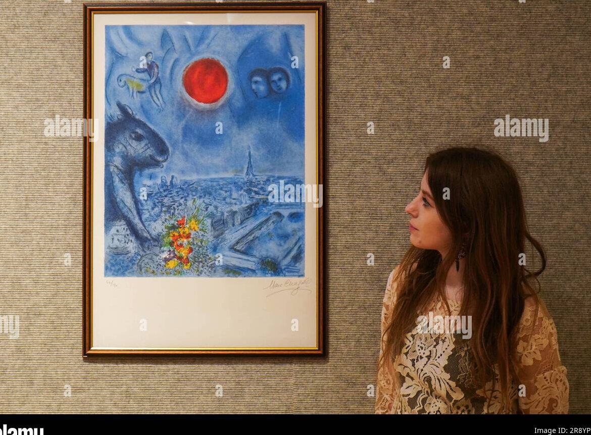 Las Pinturas de Marc Chagall: Expresión artística y simbolismo surrealista