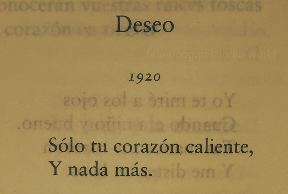 Los Poemas Más Famosos de Federico García Lorca