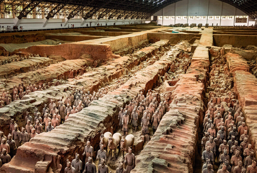 Los soldados de terracota: el ejército de arcilla del primer emperador chino