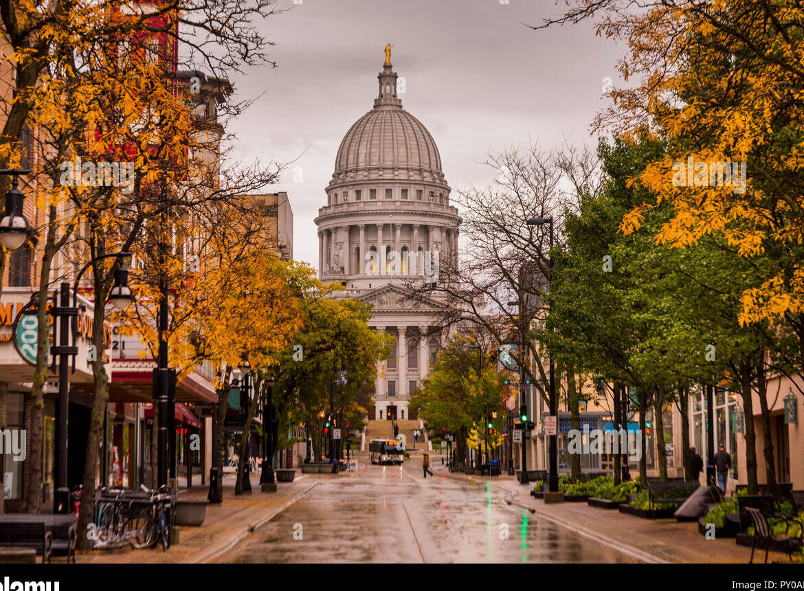 Madison, Wisconsin: La capital del estado de Wisconsin en Estados Unidos