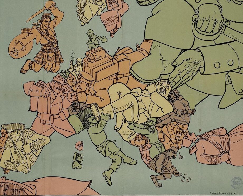 Países que formaron parte de la Primera Guerra Mundial