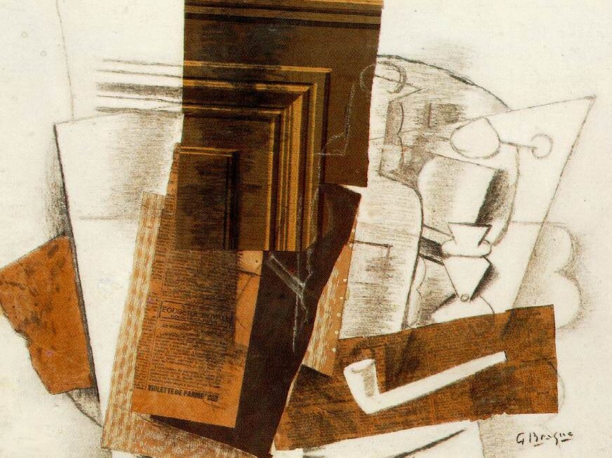 Pinturas de Georges Braque: el pionero del cubismo analítico.