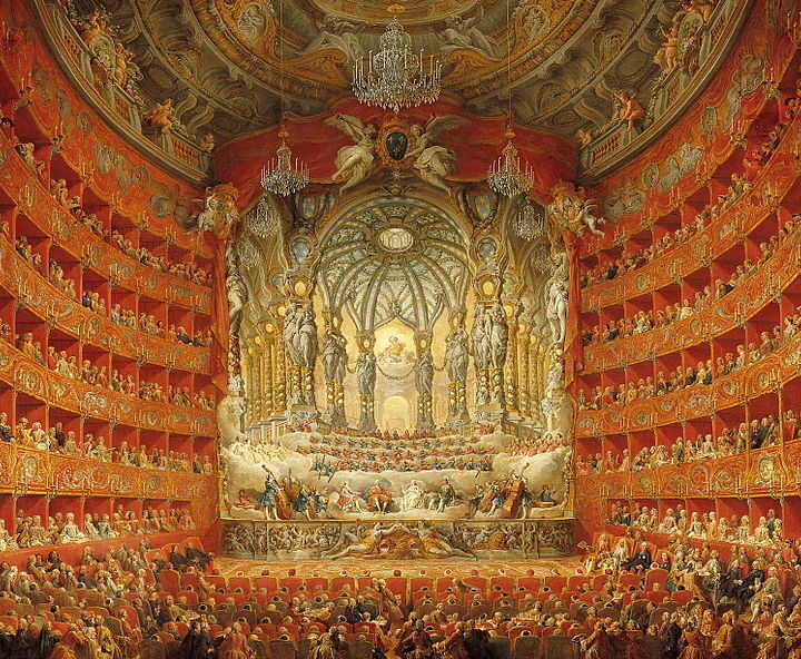 Significado de la ópera: una forma de arte escénico y musical.