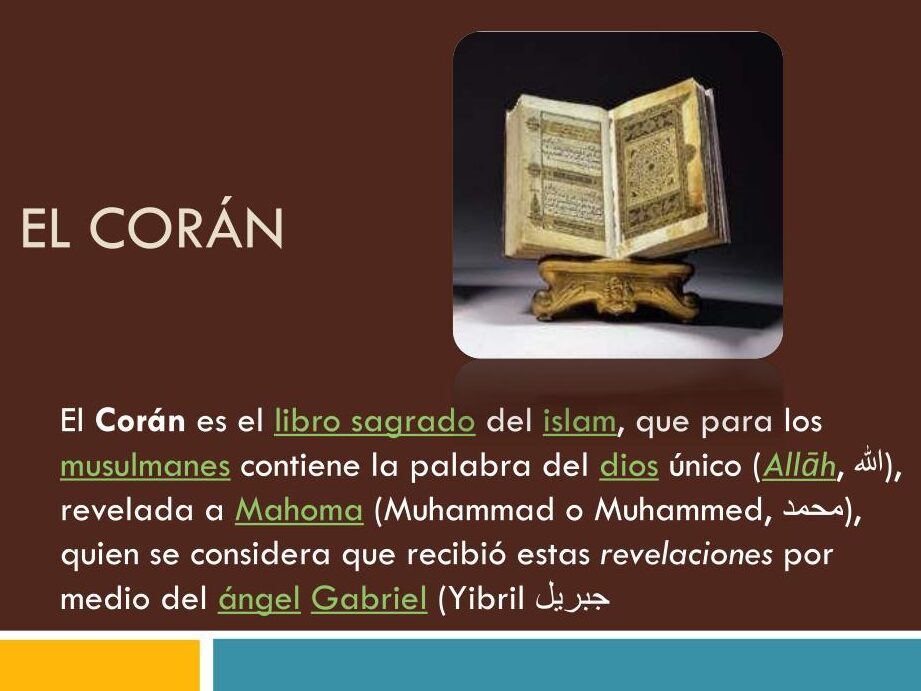 Significado del Corán en la religión islámica