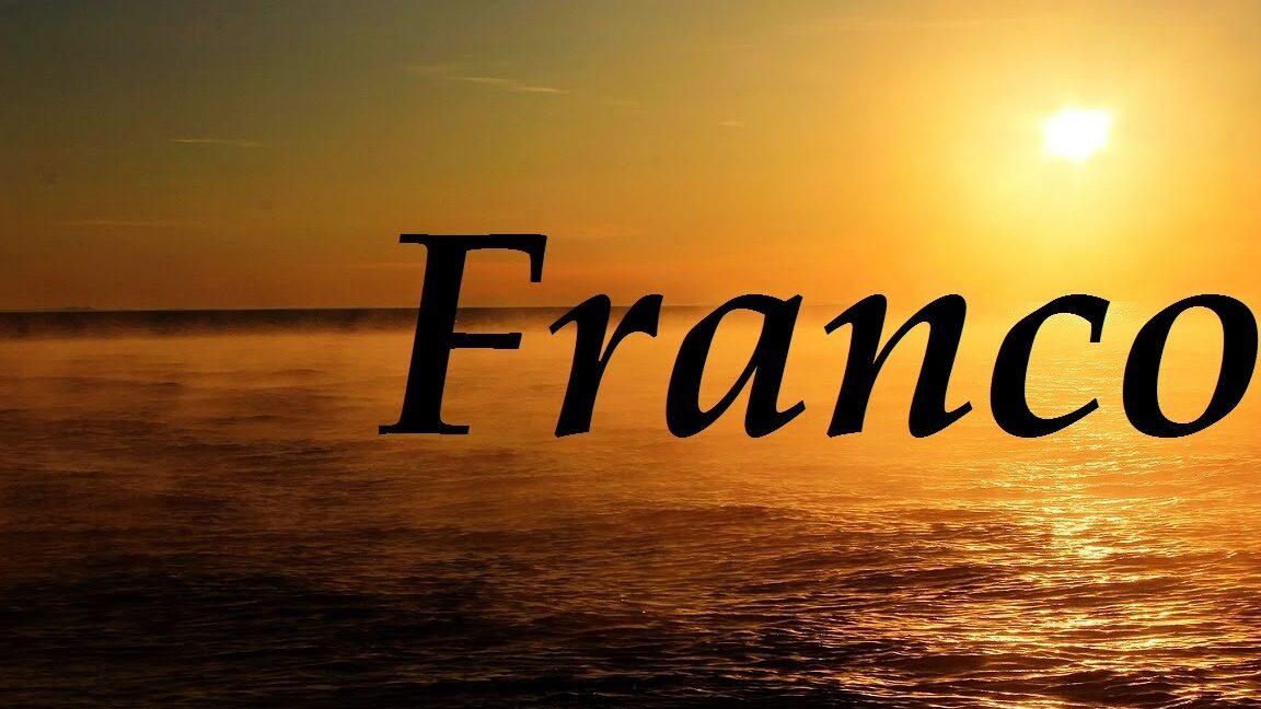 Significado y origen de la palabra franco