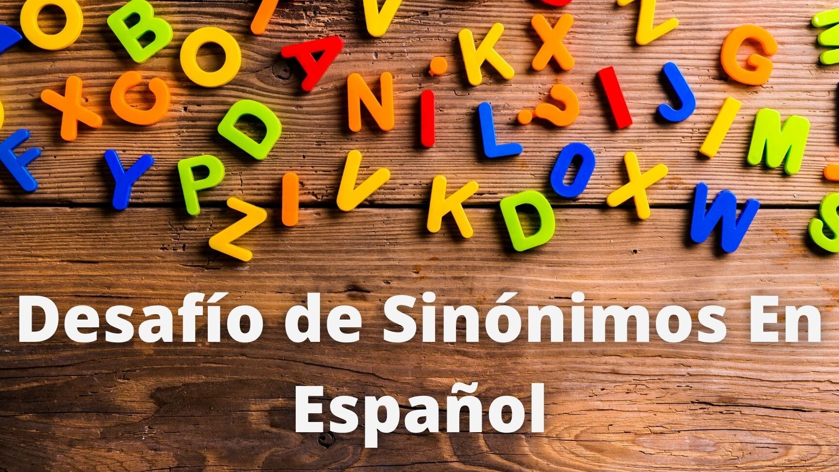 Sinónimos de Al Igual Que en Español