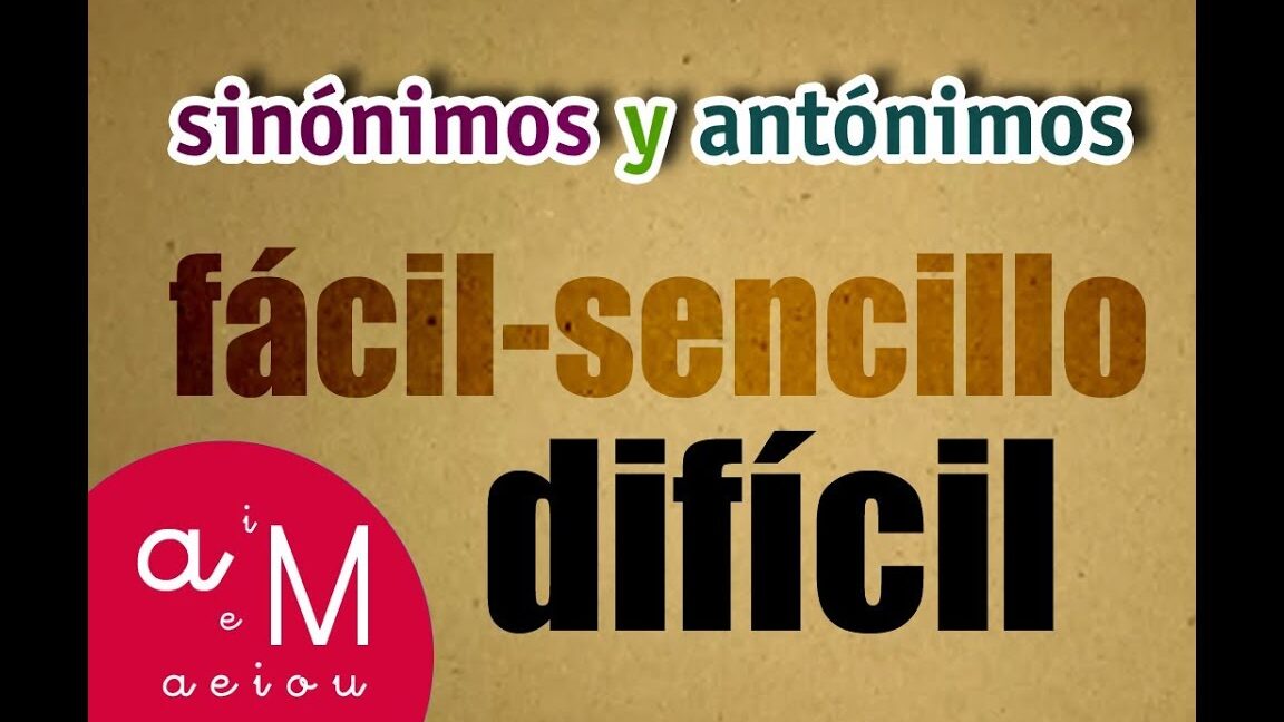 Sinónimos de cosas en el idioma español.