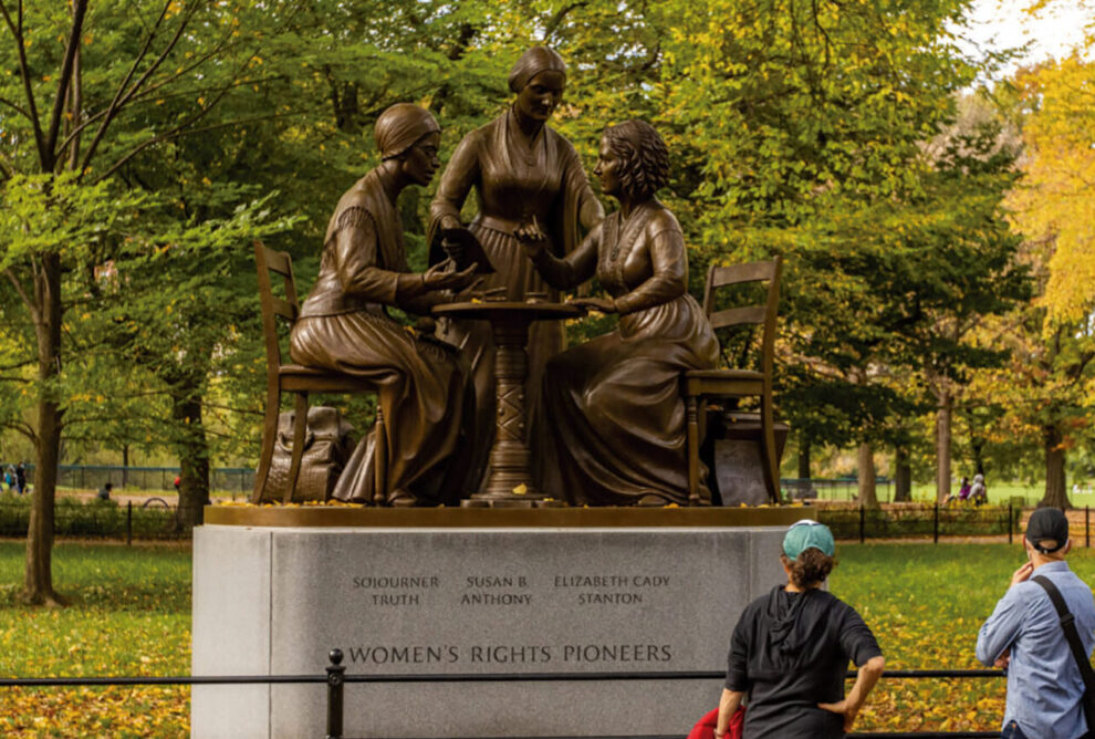 Susan B. Anthony y su lucha por los derechos civiles de las mujeres.