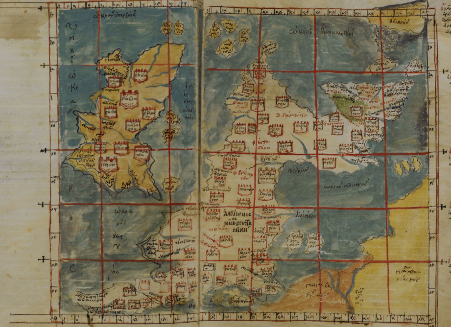 Ubicación geográfica de Gran Bretaña.