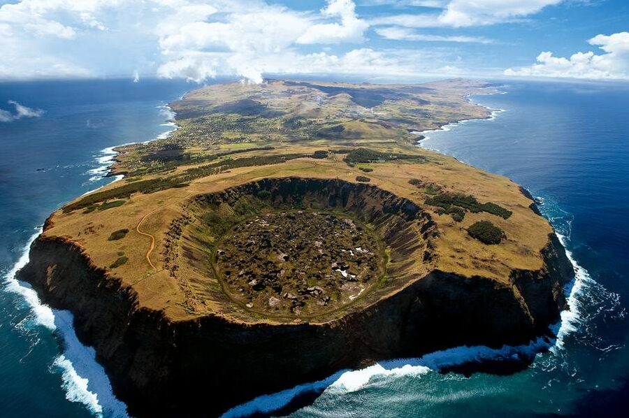 Ubicación geográfica de la Isla de Pascua.
